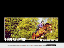 Tablet Screenshot of linnskjetne.blogg.se