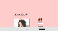 Desktop Screenshot of mirandamaykerr.blogg.se