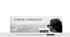 Desktop Screenshot of josefinegabrielsson.blogg.se