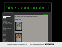 Tablet Screenshot of fuskapastardoll.blogg.se