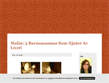Tablet Screenshot of mammamalinsvardag.blogg.se