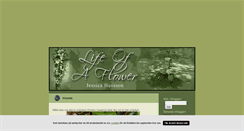 Desktop Screenshot of lifeofaflower.blogg.se