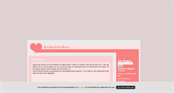 Desktop Screenshot of kompisboken.blogg.se