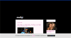 Desktop Screenshot of modigt.blogg.se