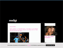 Tablet Screenshot of modigt.blogg.se