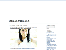 Tablet Screenshot of bellispellis.blogg.se