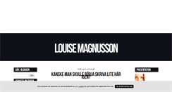 Desktop Screenshot of magnusssons.blogg.se