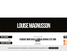 Tablet Screenshot of magnusssons.blogg.se