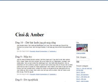 Tablet Screenshot of cissioamber.blogg.se