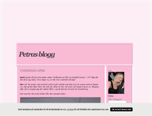 Tablet Screenshot of petrabark.blogg.se