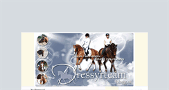 Desktop Screenshot of dressyrteam.blogg.se
