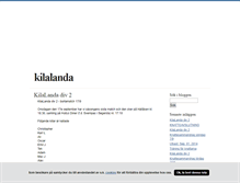 Tablet Screenshot of kilalanda.blogg.se