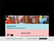 Tablet Screenshot of muppvirre.blogg.se