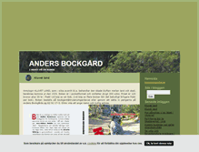 Tablet Screenshot of bockgaard.blogg.se