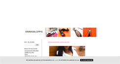Desktop Screenshot of mimmisbloppis.blogg.se
