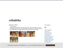 Tablet Screenshot of erikiafrika.blogg.se