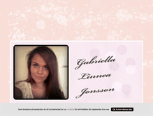 Tablet Screenshot of gabriellajonsson.blogg.se
