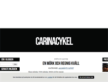Tablet Screenshot of carinacykel.blogg.se