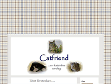 Tablet Screenshot of catfriend.blogg.se