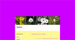 Desktop Screenshot of blabla.blogg.se