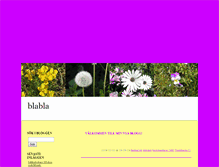 Tablet Screenshot of blabla.blogg.se