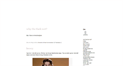 Desktop Screenshot of deadwomanwalking.blogg.se