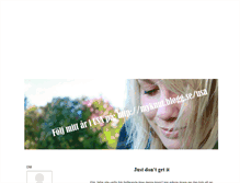 Tablet Screenshot of myknut.blogg.se