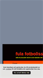 Mobile Screenshot of fulafotbollspelare.blogg.se