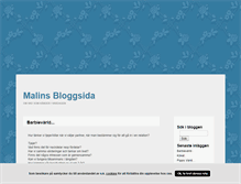 Tablet Screenshot of malindala.blogg.se