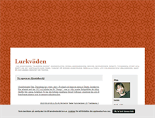 Tablet Screenshot of lurkvaeden.blogg.se