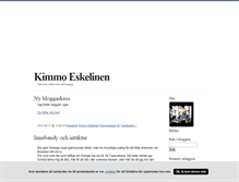 Tablet Screenshot of kimmoeskelinen.blogg.se