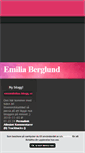 Mobile Screenshot of emiliaberglunds.blogg.se