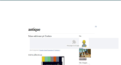 Desktop Screenshot of antique.blogg.se