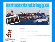 Tablet Screenshot of karinsestland.blogg.se