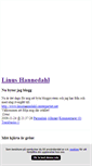 Mobile Screenshot of linushannedahl.blogg.se
