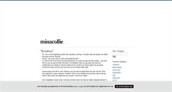 Desktop Screenshot of minacollie.blogg.se