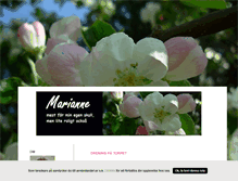 Tablet Screenshot of marianneekwall.blogg.se