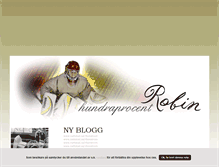 Tablet Screenshot of hundraprocentrobin.blogg.se