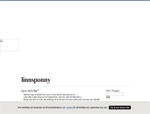 Tablet Screenshot of linnsponny.blogg.se