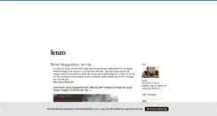Desktop Screenshot of lenzo.blogg.se