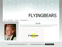 Tablet Screenshot of flyingbears.blogg.se