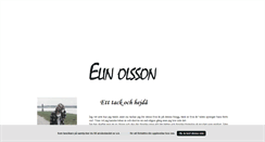 Desktop Screenshot of eheelin.blogg.se