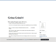 Tablet Screenshot of gronagrandfyra.blogg.se