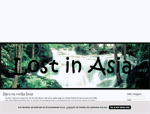 Tablet Screenshot of fourlostinasia.blogg.se