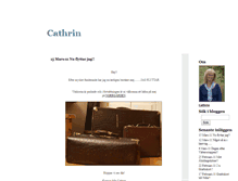 Tablet Screenshot of cathrink.blogg.se