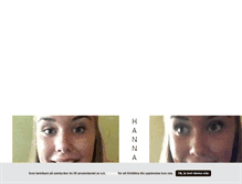 Tablet Screenshot of hannalittorins.blogg.se