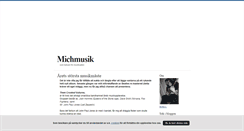 Desktop Screenshot of michmusik.blogg.se