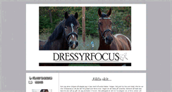 Desktop Screenshot of dressyrfocus.blogg.se