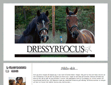 Tablet Screenshot of dressyrfocus.blogg.se