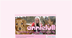 Desktop Screenshot of annielull.blogg.se